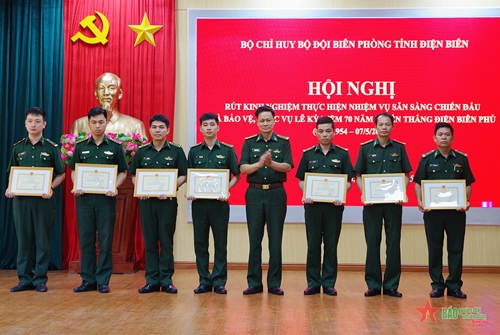 BĐBP tỉnh Điện Biên đóng góp vào thành công chung của Lễ kỷ niệm 70 năm Chiến thắng Điện Biên Phủ
